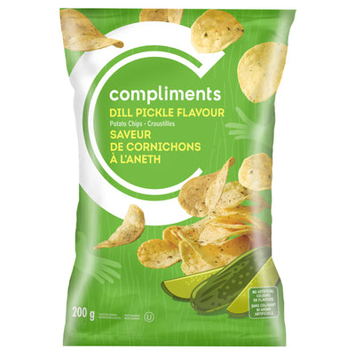 Comp Potato Chips Dill Pickle [200 g]