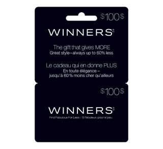 Winners $100 Gift Card [1 ea]