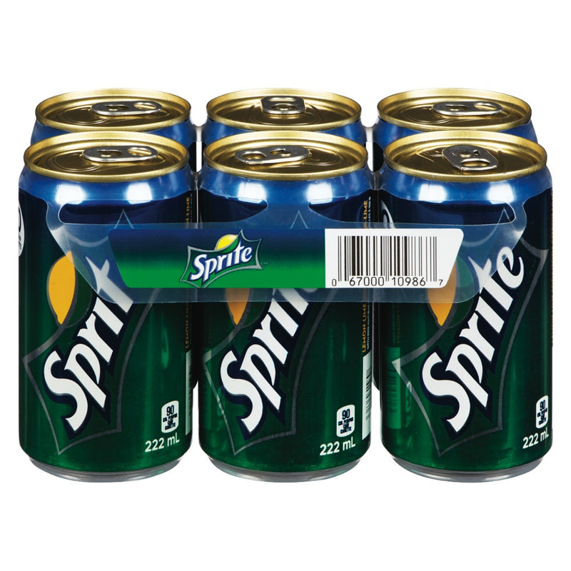Sprite Mini Cans 6s [222 ml]