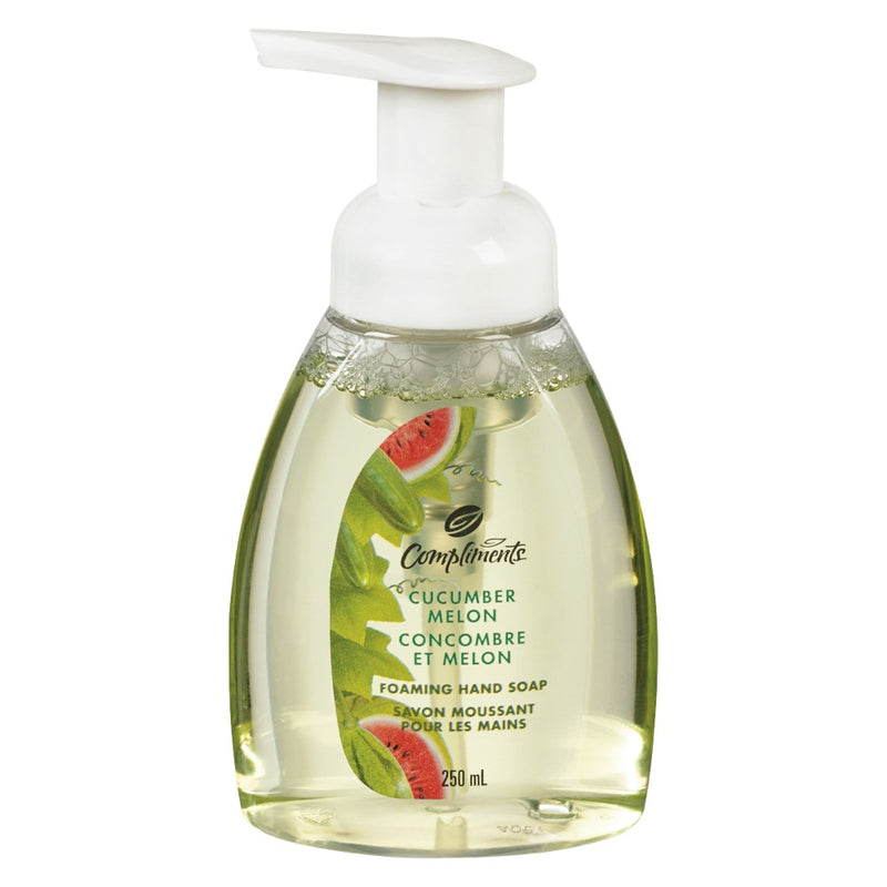 Compliments Cucumber Melon Foaming Hand Soap, 250 mL