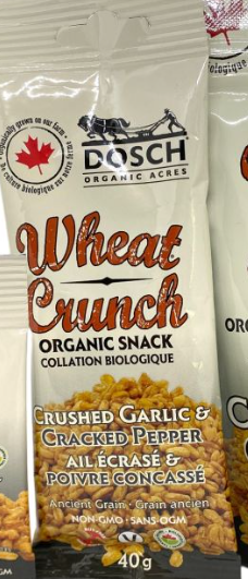 Wheat Crunch Garlic Pepper [40 g]