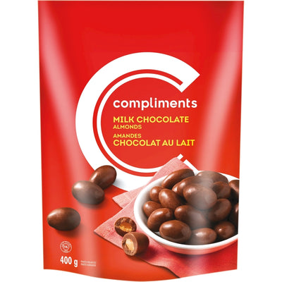 Comp Milk Choc Covered Almonds [400 g]