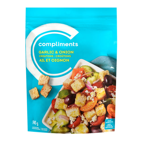 Comp Garlic & Onion Croutons [145 g]