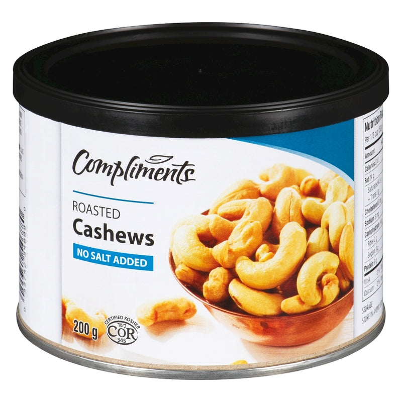 Comp Roasted Unsalted Cashews [200 g]