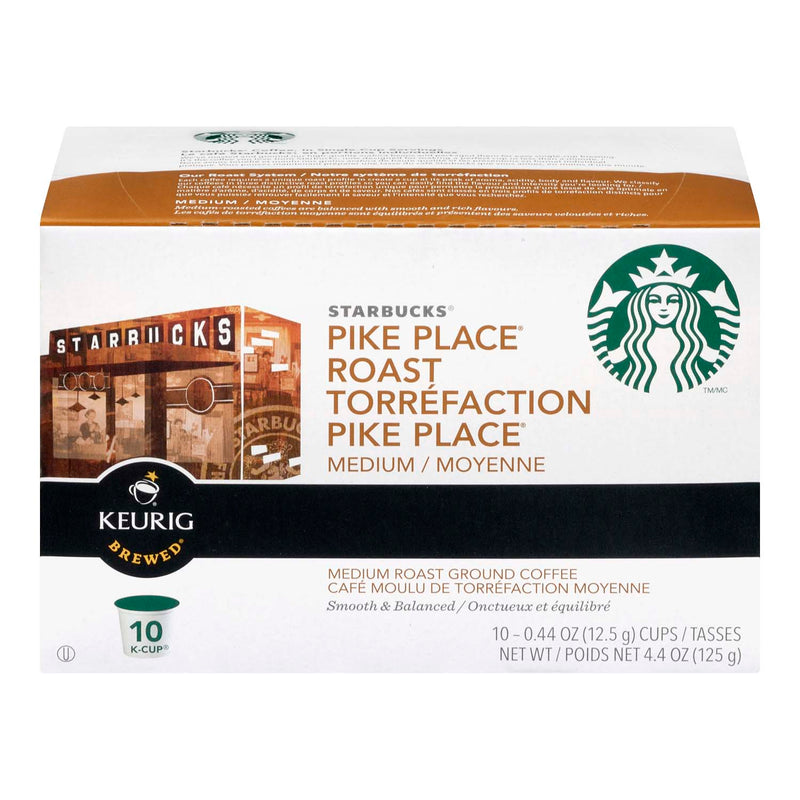 Starbucks Pike Place K-Cups [10 s]