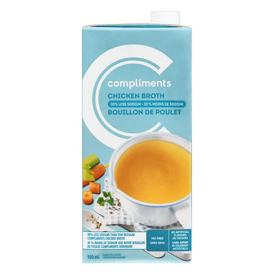 Comp Chicken Broth Low Sodium [900 ml]