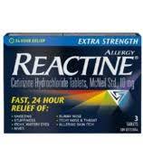 Reactine Exstr Tabs Trial Size [3 ea]