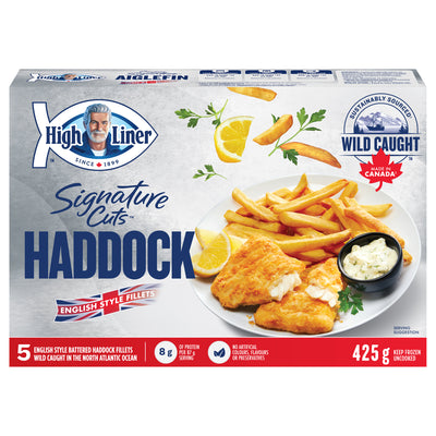 High Liner Signature Cuts Wild Caught Haddock, 425 g, 5 ct