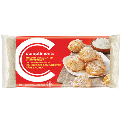 Comp Unsweet Shredded Coconut [200 g]