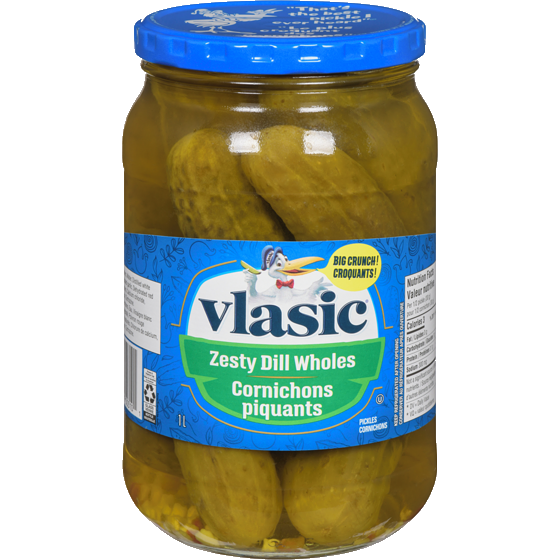 Vlasic Zesty Dill Pickles [1 ltr]