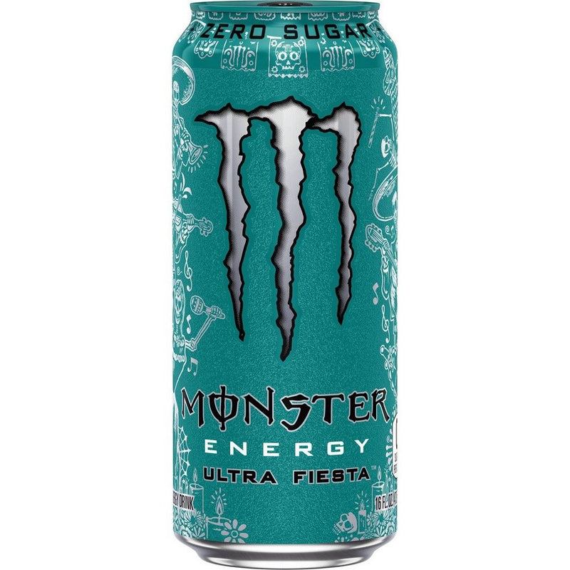 Monster Energy Zero Sugar Ultra Fiesta Drink, 473 mL