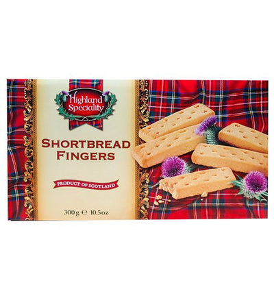 Highland Speciality Shortbread Fingers, 298 g