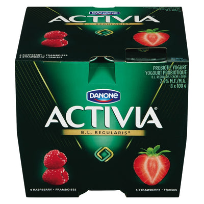 Activia Rasp/Straw 8s [800 g]