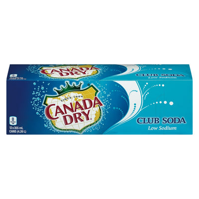 Canada Dry Club Soda 12s [355 ml]