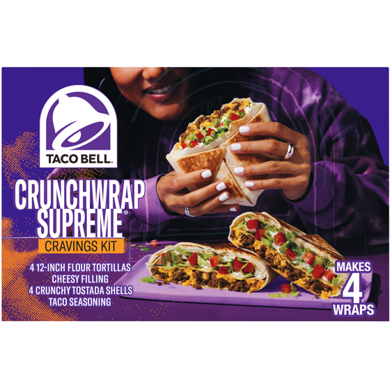 TacoBell Kit Crunchwrap Suprem [642 g]