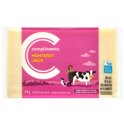 Comp Cheese Monterey Jack [270 g]