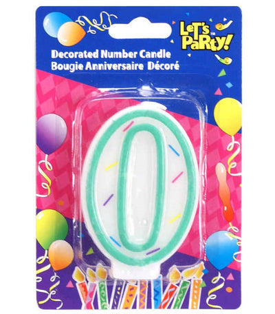 Lets Party #0 Candle
