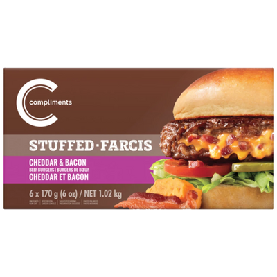 Comp Burger Ched/Bac Stuff [680 g]
