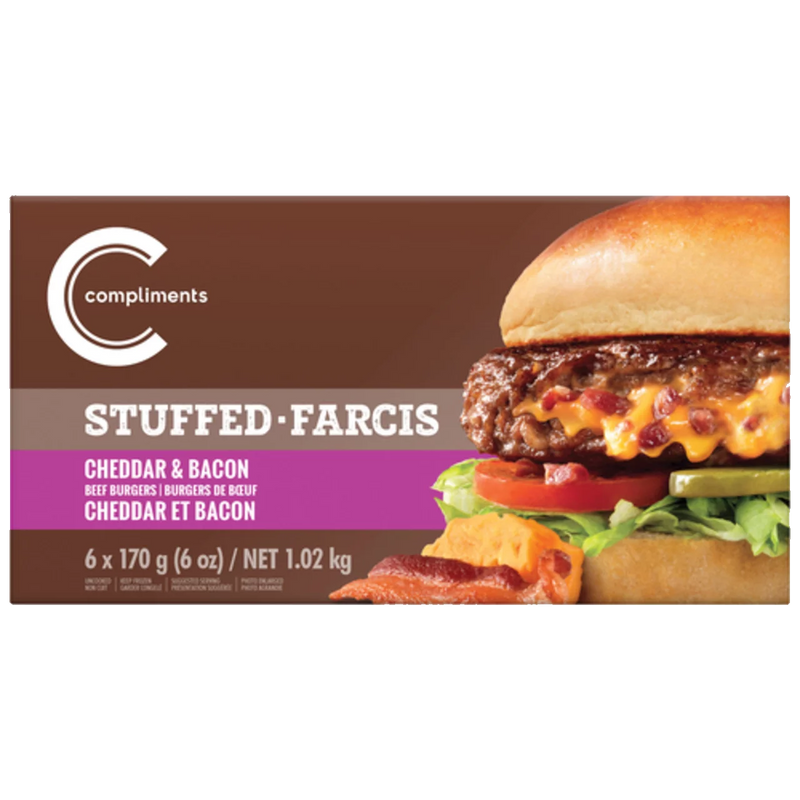 Comp Burger Ched/Bac Stuff [680 g]