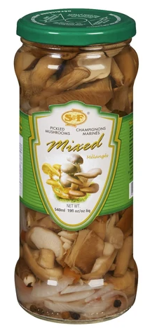 S & F Mixed Mushrooms [540 ml]